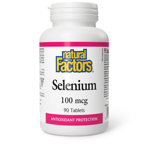 SELENIUM 100 MCG 90 TABS NATURAL FACTORS