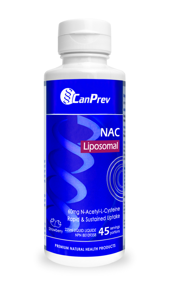 NAC LIPOSOMAL STRAWBERRY 60 MG 225 ML CANPREV