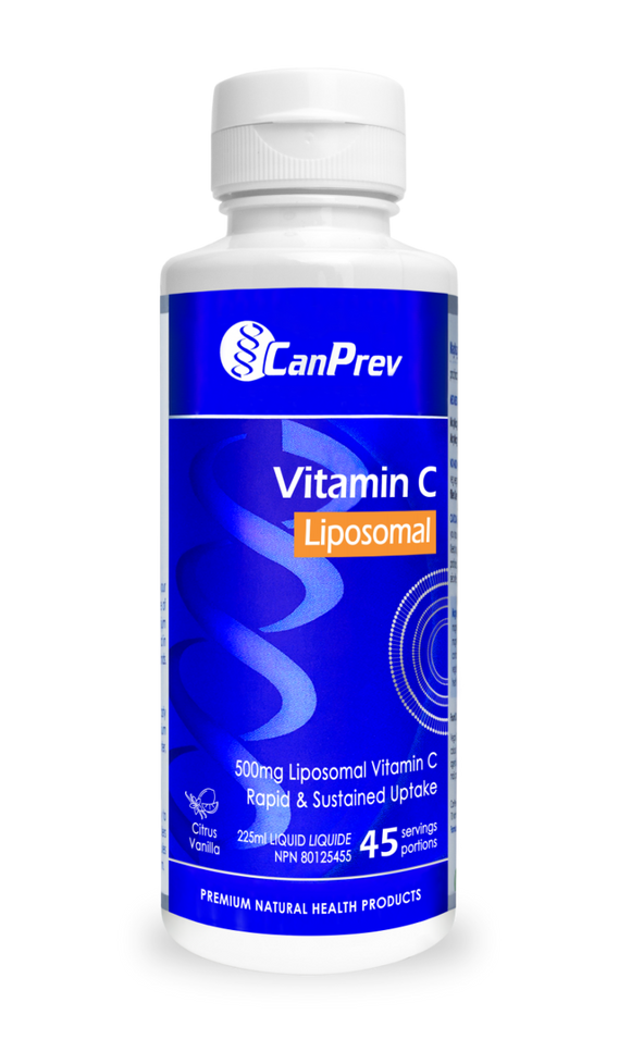 VITAMIN C 500 MG LIPOSOMAL CITRUS VANILLA 225 ML CANPREV