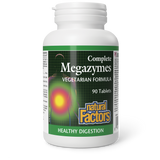 COMPLETE MEGAZYMES 90 TABS NATURAL FACTORS