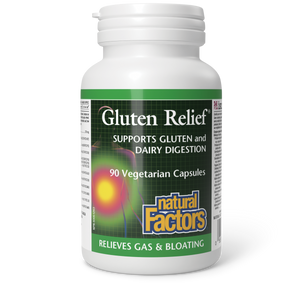 GLUTEN RELIEF 90 VCAPS NATURAL FACTORS