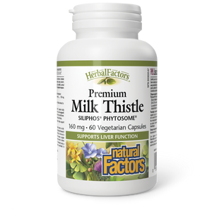 MILK THISTLE SILIPHOS PHYTOSOME 160 MG 60 CAPS NATURAL FACTORS