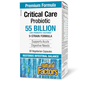 CRITICAL CARE PROBIOTIC 55 BILLION 30 CAPS NATURAL FACTORS