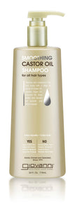 SMOOTHING CASTOR OIL SHAMPOO 710 ML GIOVANNI