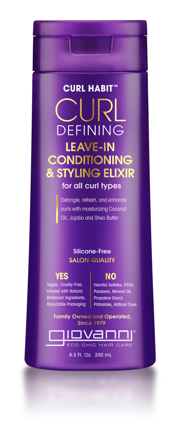 CURL DEFINING LEAVE-IN CONDITIONING & STYLING ELIXIR 250 ML GIOVANNI