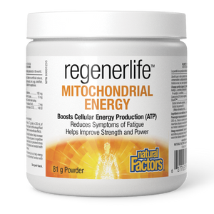 MITOCHONDRIAL ENERGY 81G REGENERLIFE NATURAL FACTORS