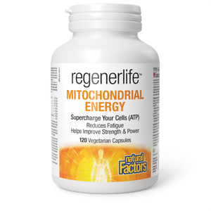 MITOCHONDRIAL ENERGY REGENERLIFE 120 CAPS NATURAL FACTORS