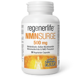 REGENERLIFE NMNSURGE 500 MG 30 CAPS NATURAL FACTORS