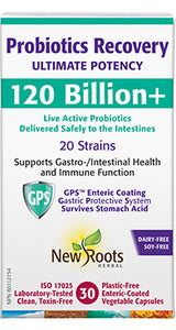 PROBIOTICS RECOVERY 120 BILLION 30 CAPS NEW ROOTS