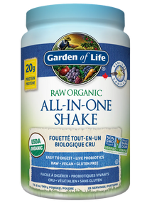 ALL IN ONE NUTRITIONAL SHAKE VANILLA 969 G GARDEN OF LIFE