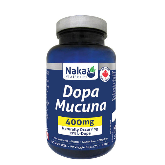 DOPA MUCUNA 400 MG 90 CAPS NAKA