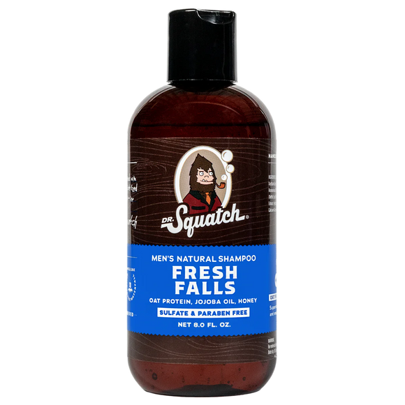 MEN'S NATURAL SHAMPOO FRESH FALLS 236 ML DR. SQUATCH