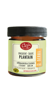 SALVE PLANTAIN ITCHY SKIN ORGANIC 50 ML CLEF DES CHAMPS