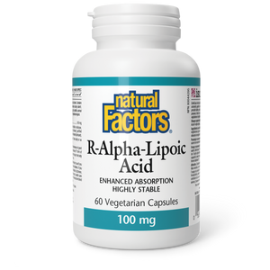 R ALPHA LIPOIC ACID 100 MG 60 CAPS NATURAL FACTORS