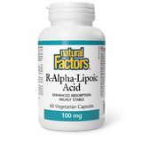 R ALPHA LIPOIC ACID 100 MG 60 CAPS NATURAL FACTORS