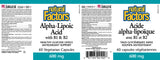 ALPHA-LIPOIC ACID WITH B1 & B2 600 MG 60 CAPS NATURAL FACTORS