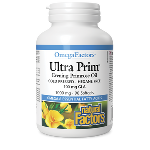 ULTRA PRIM PRIMROSE OIL 1000 MG 90 CAPS NATURAL FACTORS