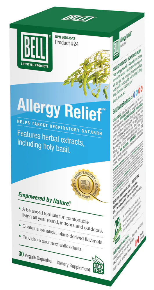 ALLERGY RELIEF 30 CAPS BELL