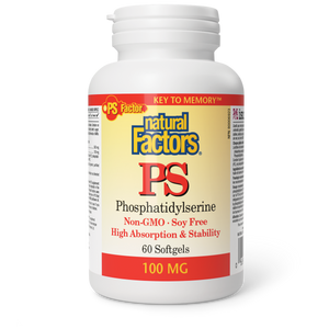 PS 100 MG 60 SOFTGELS NATURAL FACTORS