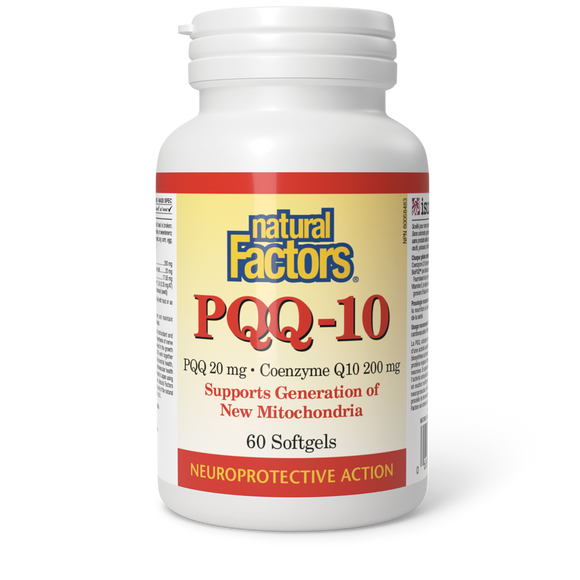 PQQ-10 60 SOFTGELS NATURAL FACTORS