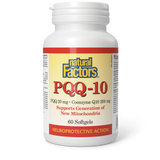 PQQ-10 60 SOFTGELS NATURAL FACTORS