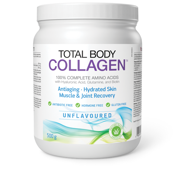 TOTAL BODY COLLAGEN UNFLAVOURED 500 G NATURAL FACTORS