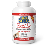 FLEX ABLE GLUCOSAMINE SULFATE 500 MG 500 CAPS NATURAL FACTORS