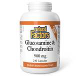 GLUCOSAMINE AND CHONDROITIN 900 MG 240 CAPS NATURAL FACTORS