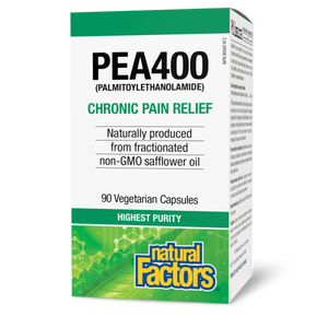 PEA400 CHRONIC PAIN RELIEF 90 VCAPS NATURAL FACTORS