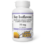 SOY ISOFLAVONE COMPLEX 50 MG 60 CAPS NATURAL FACTORS