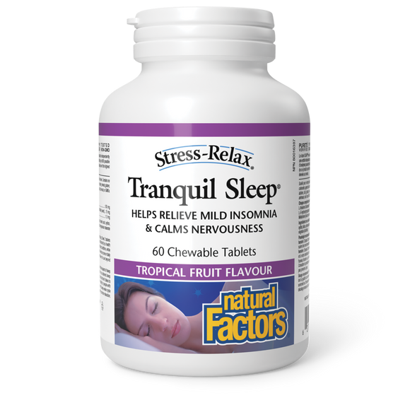 TRANQUIL SLEEP 60 TABS NATURAL FACTORS