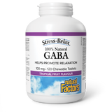 GABA TROPICAL 100 MG 120 CHEW TABS NATURAL FACTORS