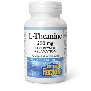 L-THEANINE 250 MG 90 CAPS NATURAL FACTORS