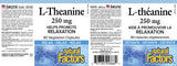 L-THEANINE 250 MG 90 CAPS NATURAL FACTORS