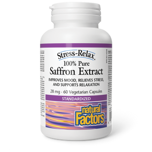 SAFFRON EXTRACT 28 MG 60 CAPS NATURAL FACTORS