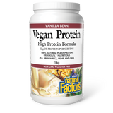 VEGAN PROTEIN VANILLA BEAN 1 KG NATURAL FACTORS