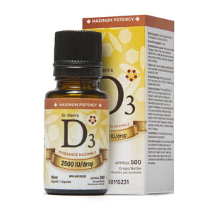 D3 DR. KLEIN'S 500 DROPS 15 ML NANTON NUTRACEUTICALS