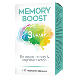 MEMORY BOOST 120 VCAPS 3 BRAINS