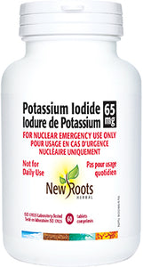 POTASSIUM IODIDE 65 MG 60 TABS NEW ROOTS