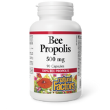 BEE PROPOLIS 500 MG 90 CAPS NATURAL FACTORS