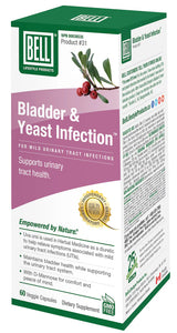 BLADDER AND YEAST INFECTION 60 CAPS BELL