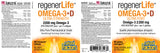 OMEGA-3+D ULTRA STRENGTH 90 GELS REGENERLIFE NATURAL FACTORS