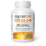 OMEGA-3+D ULTRA STRENGTH 90 GELS REGENERLIFE NATURAL FACTORS