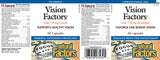 VISION FACTORS 60 CAPS NATURAL FACTORS