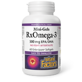 RX OMEGA-3 500 MG 60 MINI ENTERIC COATED SOFTGELS NATURAL FACTORS