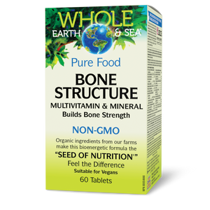 BONE STRUCTURE 60 TABS WHOLE EARTH & SEA