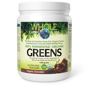 FERMENTED GREENS CHOCOLATE ORGANIC 438 G WHOLE EARTH & SEA