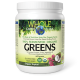 GREENS POWDER FERMENTED ORGANIC TROPICAL 405 G WHOLE EARTH & SEA