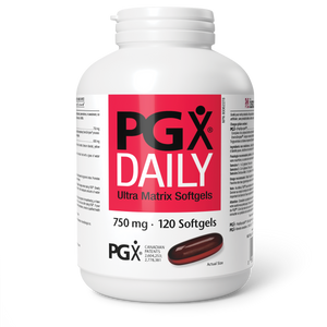 PGX DAILY 750 MG 120 GELS NATURAL FACTORS