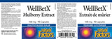 MULBERRY EXTRACT WELLBETX 100 MG 90 CAPS NATURAL FACTORS